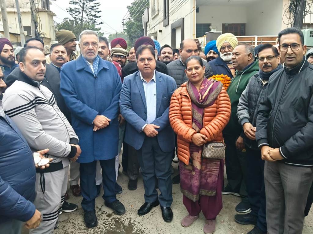 Health Minister Dr Balbir Singh launched development works in Ward No 23